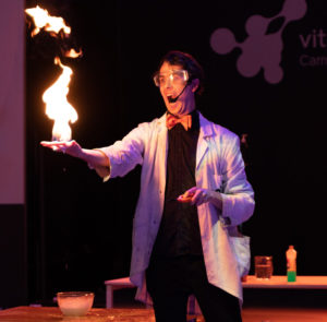 Vitenshow på Vitenparken